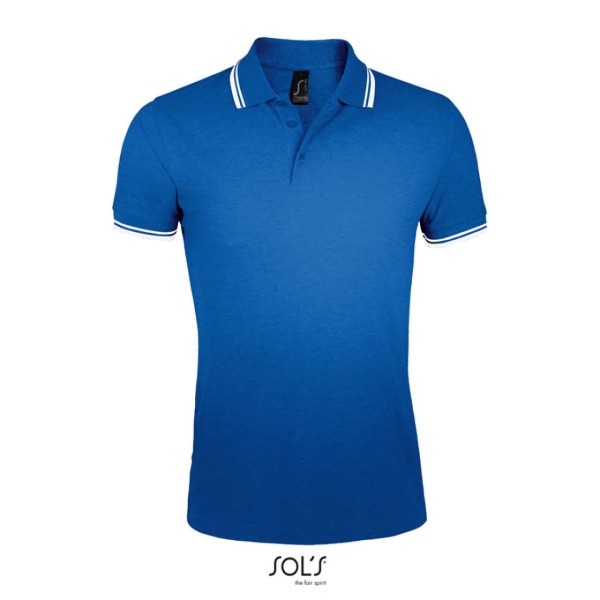 SOL'S PASADENA MEN - POLO SHIRT Kék 