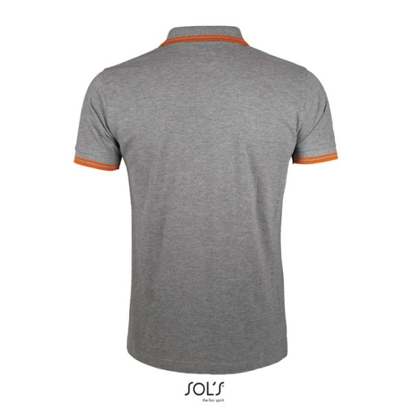 SOL'S PASADENA MEN - POLO SHIRT Szürke 
