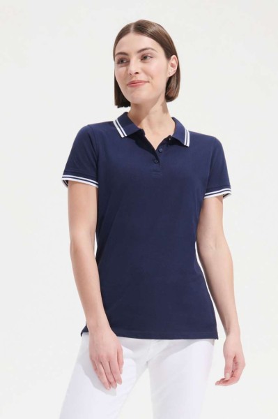 SOL'S PASADENA WOMEN - POLO SHIRT Szürke 