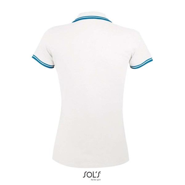SOL'S PASADENA WOMEN - POLO SHIRT Fehér 