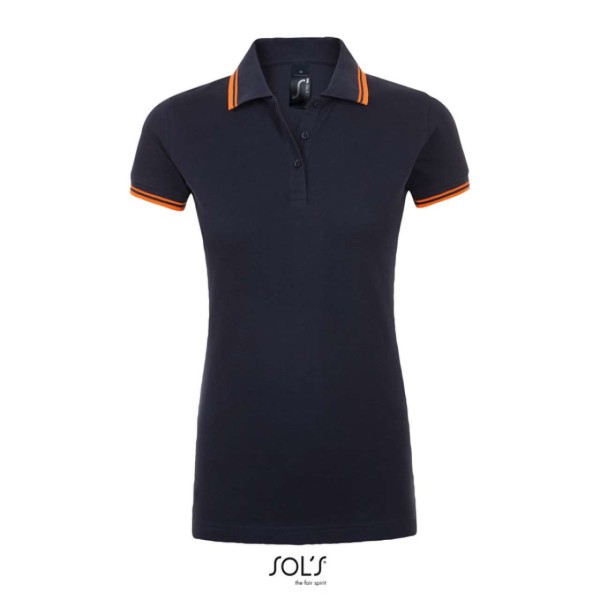 SOL'S PASADENA WOMEN - POLO SHIRT Kék 