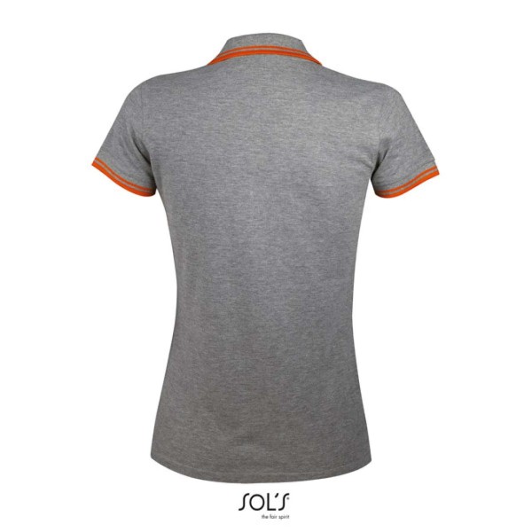 SOL'S PASADENA WOMEN - POLO SHIRT Szürke 