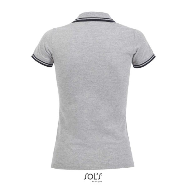 SOL'S PASADENA WOMEN - POLO SHIRT Szürke 