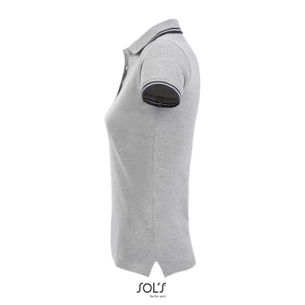 SOL'S PASADENA WOMEN - POLO SHIRT Szürke 