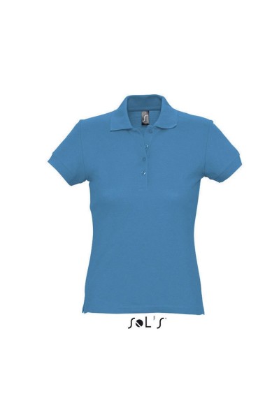 SOL'S PASSION - WOMEN'S POLO SHIRT Kék 