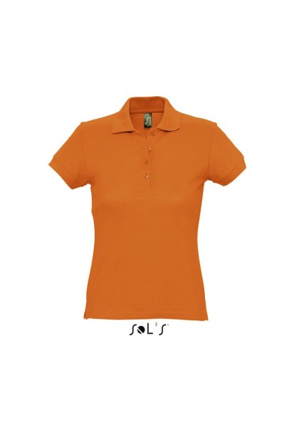 SOL'S PASSION - WOMEN'S POLO SHIRT Narancssárga 