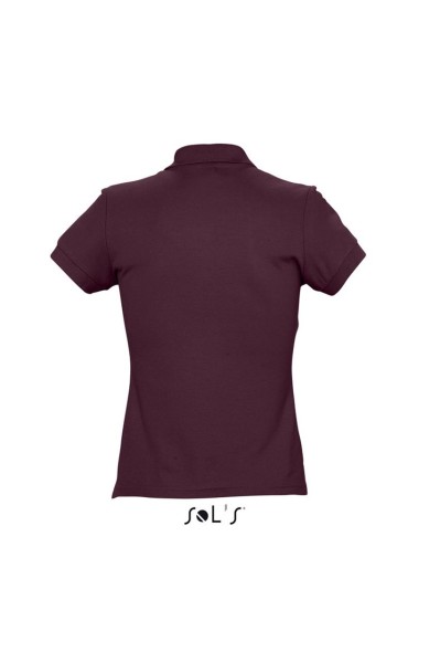 SOL'S PASSION - WOMEN'S POLO SHIRT Piros 