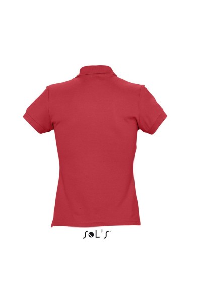 SOL'S PASSION - WOMEN'S POLO SHIRT Piros 