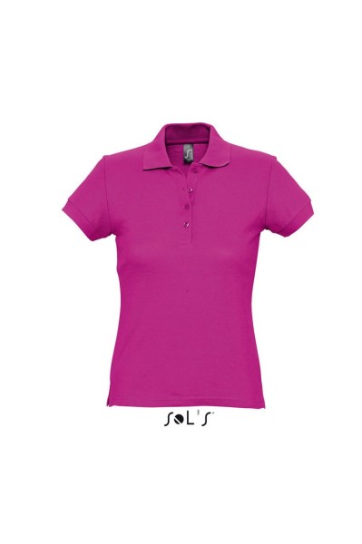 SOL'S PASSION - WOMEN'S POLO SHIRT Rózsaszín 