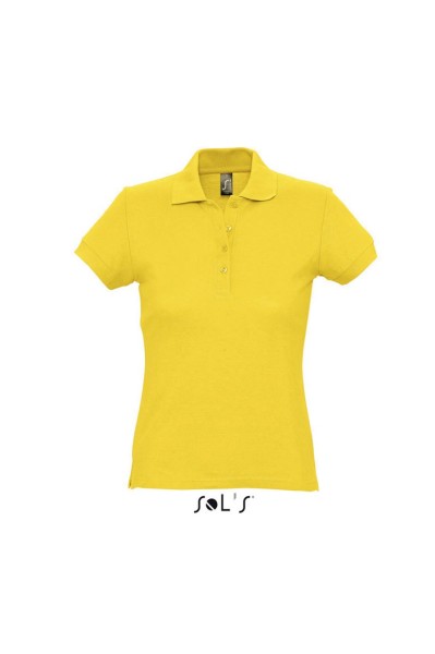 SOL'S PASSION - WOMEN'S POLO SHIRT Sárga 