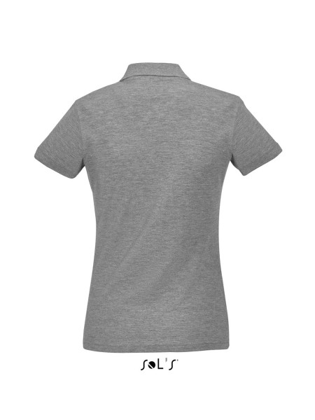 SOL'S PASSION - WOMEN'S POLO SHIRT Szürke 