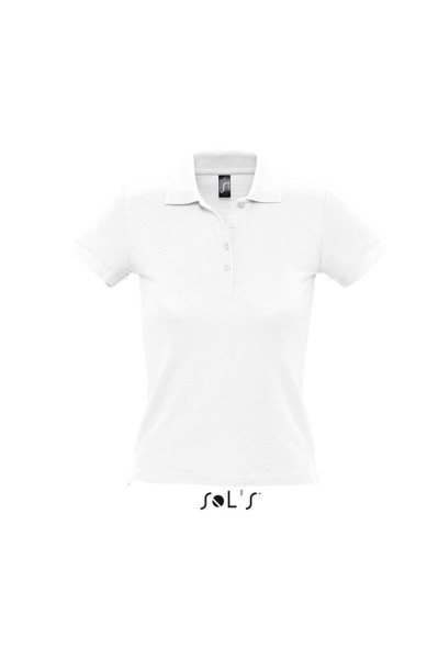 SOL'S PEOPLE - WOMEN'S POLO SHIRT Fehér 