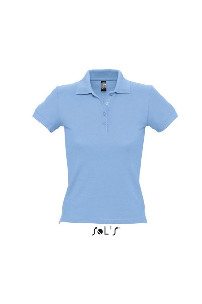 SOL'S PEOPLE - WOMEN'S POLO SHIRT Kék 