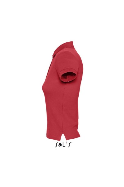SOL'S PEOPLE - WOMEN'S POLO SHIRT Piros 