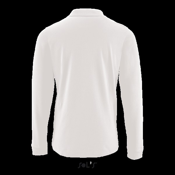 SOL'S PERFECT LSL MEN - LONG-SLEEVE PIQUÉ POLO SHIRT Fehér 