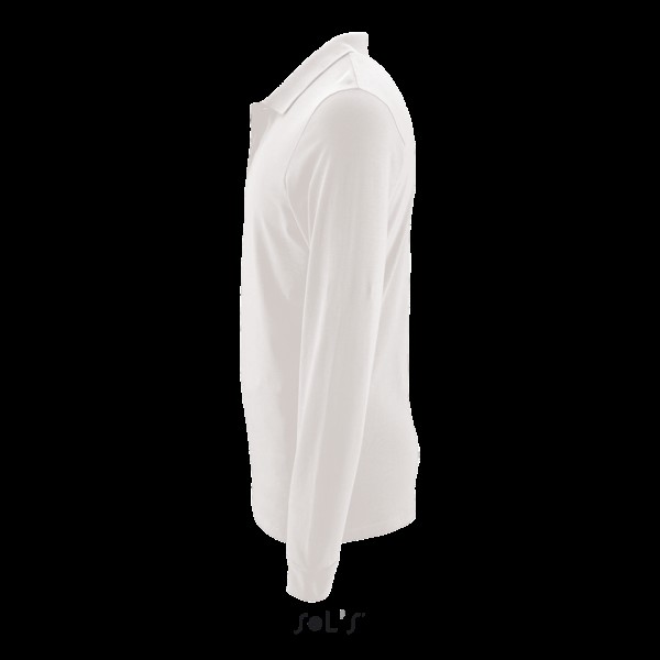 SOL'S PERFECT LSL MEN - LONG-SLEEVE PIQUÉ POLO SHIRT Fehér 