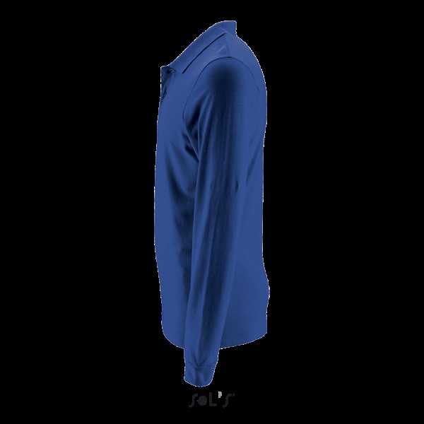 SOL'S PERFECT LSL MEN - LONG-SLEEVE PIQUÉ POLO SHIRT Kék 
