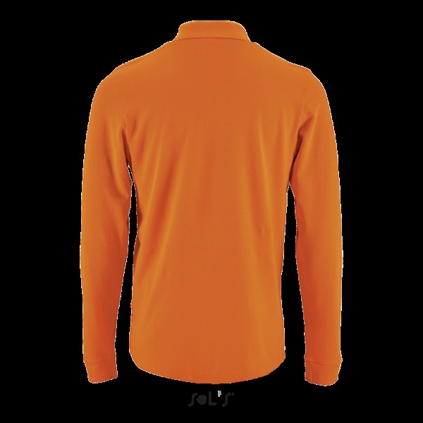 SOL'S PERFECT LSL MEN - LONG-SLEEVE PIQUÉ POLO SHIRT Narancssárga 