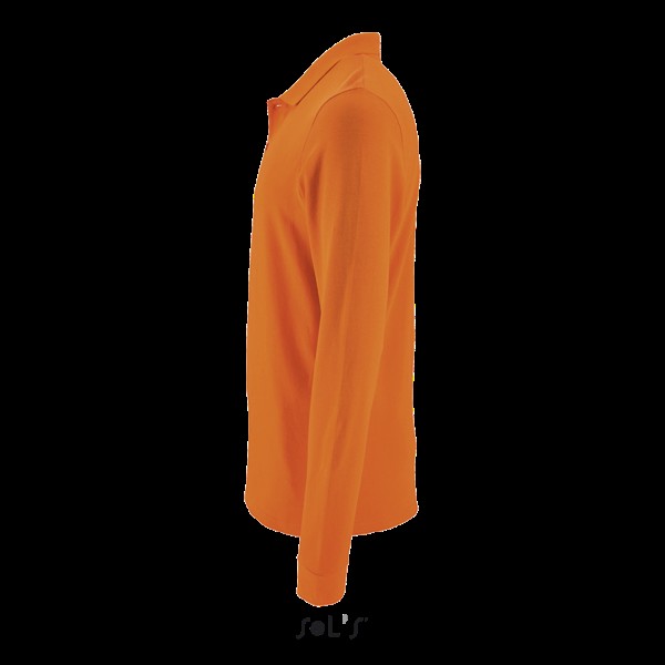 SOL'S PERFECT LSL MEN - LONG-SLEEVE PIQUÉ POLO SHIRT Narancssárga 