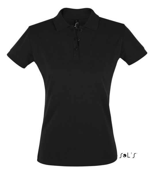 SOL'S PERFECT WOMEN - POLO SHIRT Fekete 