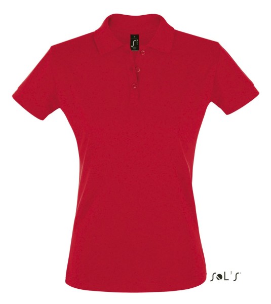 SOL'S PERFECT WOMEN - POLO SHIRT Piros 