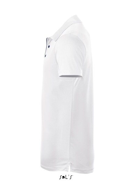 SOL'S PERFORMER MEN - SPORTS POLO SHIRT Fehér 