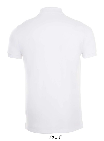 SOL'S PHOENIX MEN - COTTON-ELASTANE POLO SHIRT Fehér 