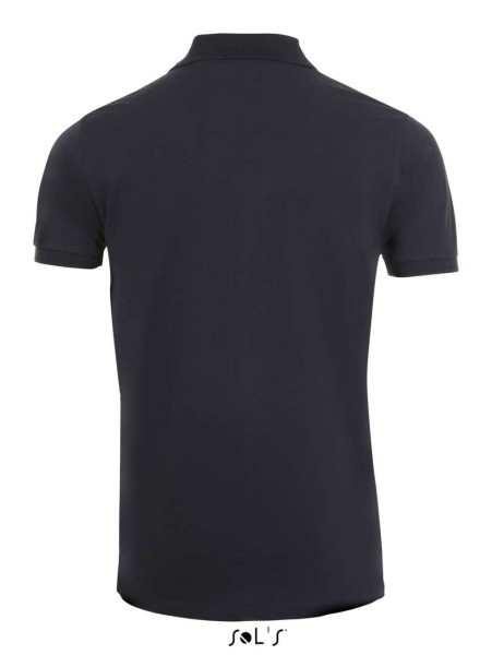 SOL'S PHOENIX MEN - COTTON-ELASTANE POLO SHIRT Kék 