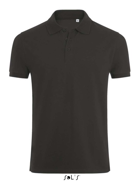 SOL'S PHOENIX MEN - COTTON-ELASTANE POLO SHIRT Szürke 