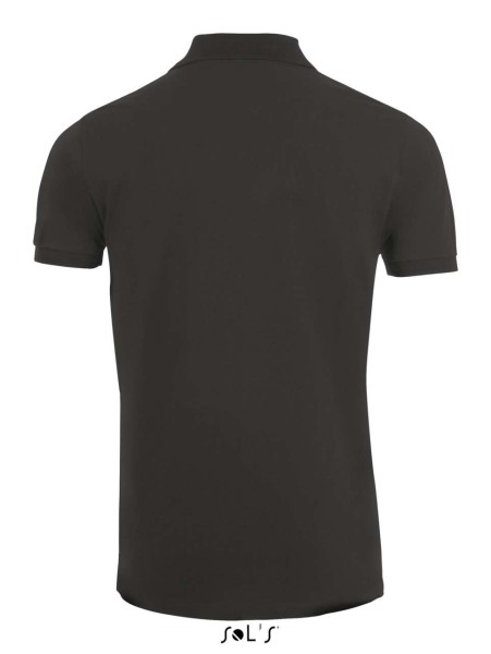 SOL'S PHOENIX MEN - COTTON-ELASTANE POLO SHIRT Szürke 