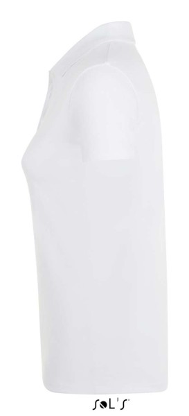 SOL'S PHOENIX WOMEN - COTTON-ELASTANE POLO SHIRT Fehér 