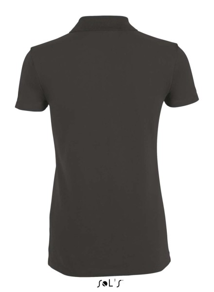 SOL'S PHOENIX WOMEN - COTTON-ELASTANE POLO SHIRT Szürke 