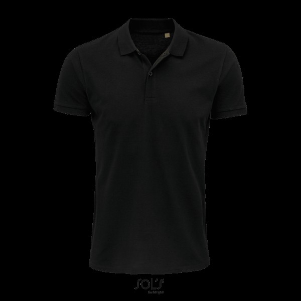SOL'S PLANET MEN - POLO SHIRT Fekete 