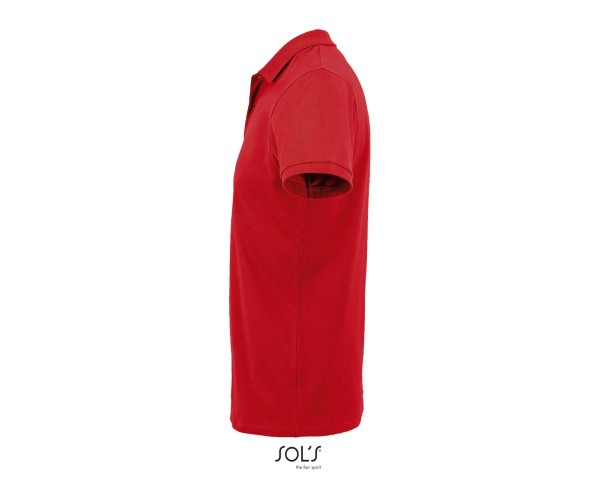 SOL'S PLANET MEN - POLO SHIRT Piros 