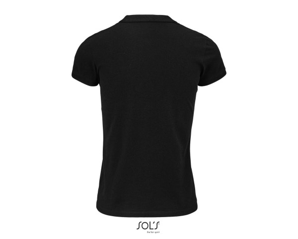 SOL'S PLANET WOMEN - POLO SHIRT Fekete 