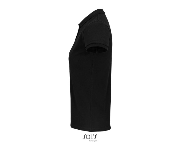 SOL'S PLANET WOMEN - POLO SHIRT Fekete 