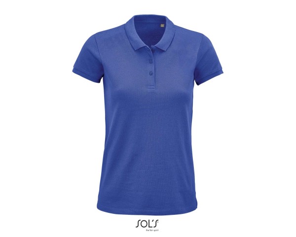 SOL'S PLANET WOMEN - POLO SHIRT Kék 
