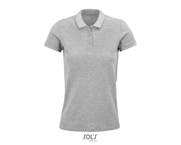 SOL'S PLANET WOMEN - POLO SHIRT Szürke 