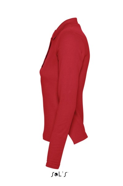 SOL'S PODIUM - WOMEN'S POLO SHIRT Piros 