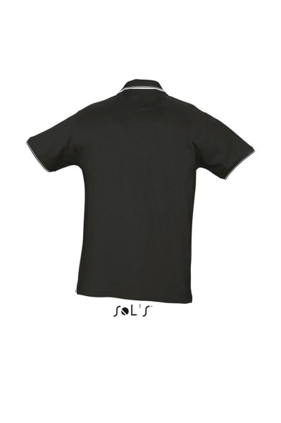 SOL'S PRACTICE MEN - POLO SHIRT Fekete 