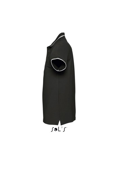 SOL'S PRACTICE MEN - POLO SHIRT Fekete 