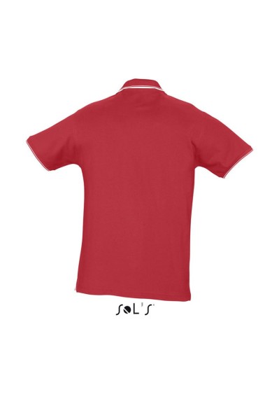 SOL'S PRACTICE MEN - POLO SHIRT Piros 