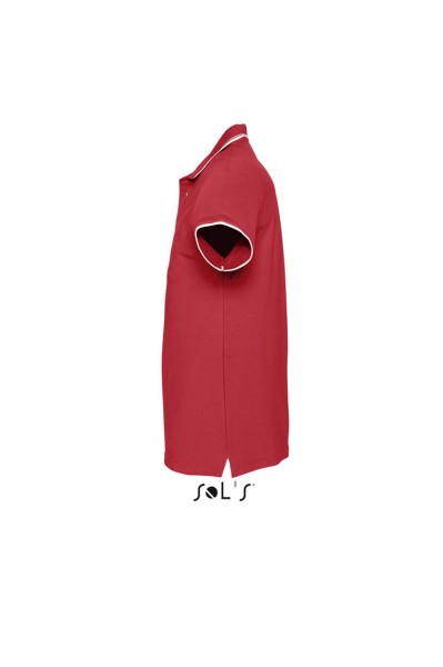 SOL'S PRACTICE MEN - POLO SHIRT Piros 