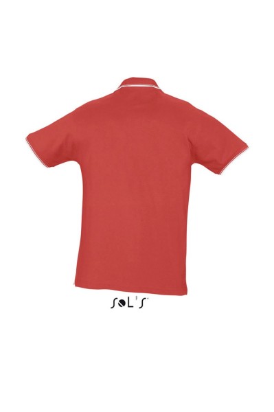 SOL'S PRACTICE WOMEN - POLO SHIRT Piros 