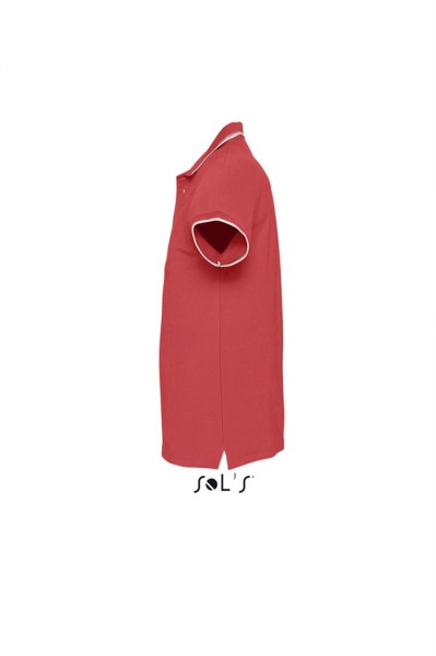SOL'S PRACTICE WOMEN - POLO SHIRT Piros 