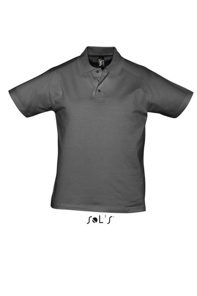 SOL'S PRESCOTT MEN - POLO SHIRT Szürke 