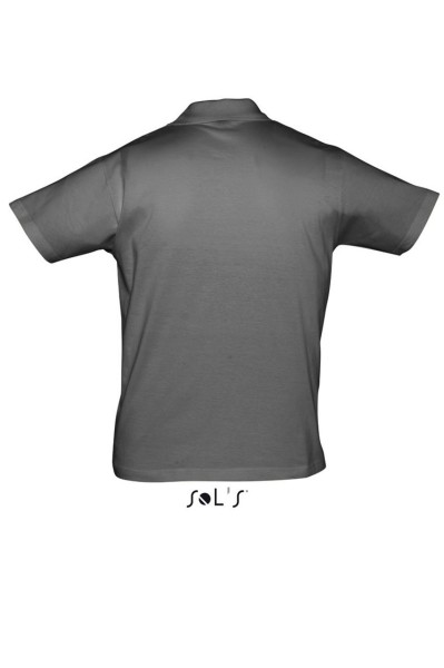 SOL'S PRESCOTT MEN - POLO SHIRT Szürke 