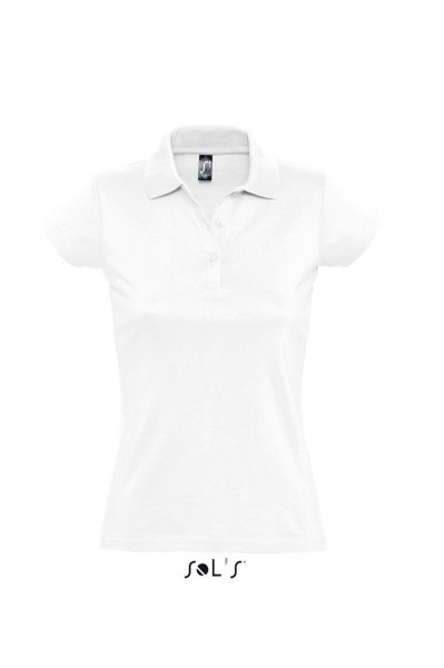SOL'S PRESCOTT WOMEN - POLO SHIRT Fehér 