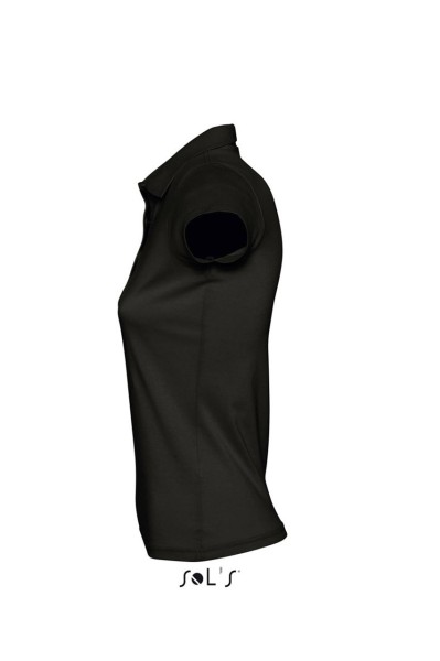 SOL'S PRESCOTT WOMEN - POLO SHIRT Fekete 
