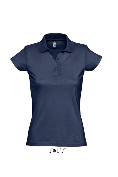 SOL'S PRESCOTT WOMEN - POLO SHIRT Kék 